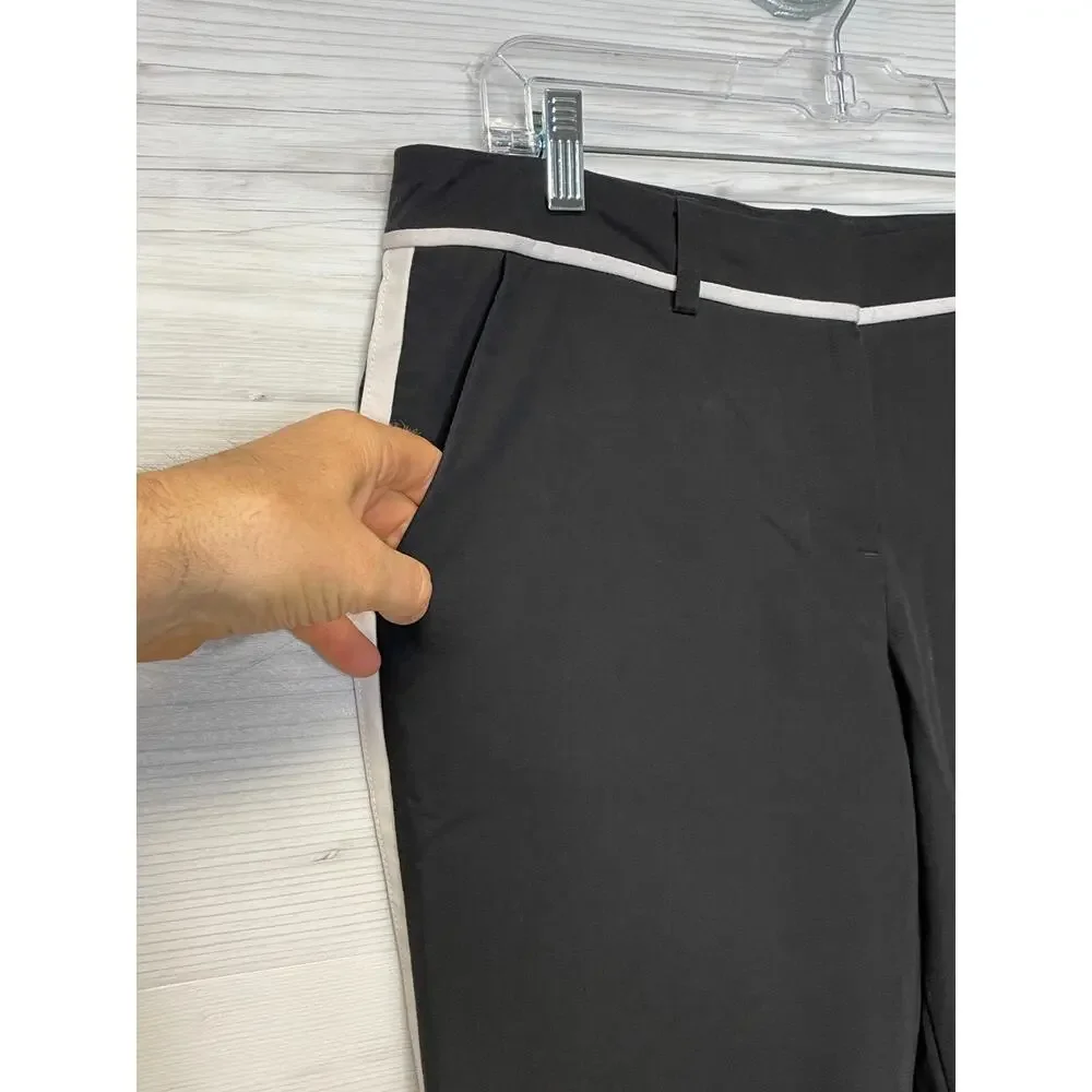 Mercer Madison Pants‎ Size 8 Black Mid Rise Dressy Business